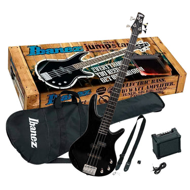 Paquete Bajo Electrico Ibanez Ijsr190n-bk Sdgr Jumpstar Negro